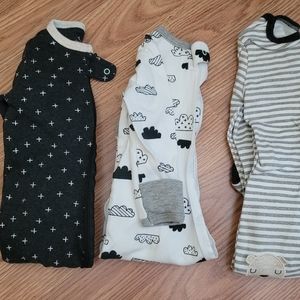 Lot of baby boy pajamas